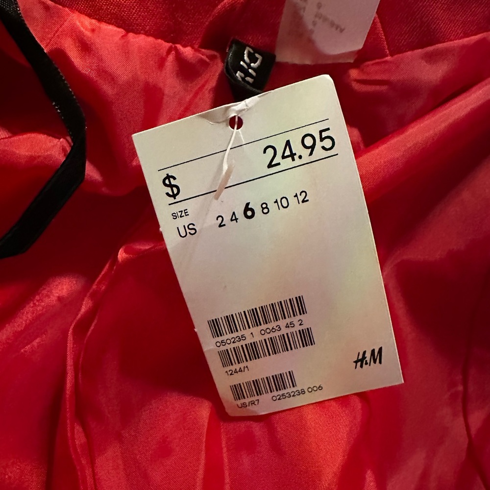 Red fitted blazer - Picture 4 of 4